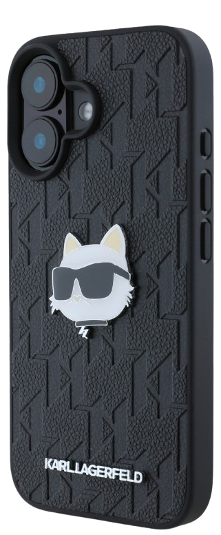 KARL LAGERFELD CARCASA CHOUPETTE PIN IPHONE 15 NEGRO (copia)