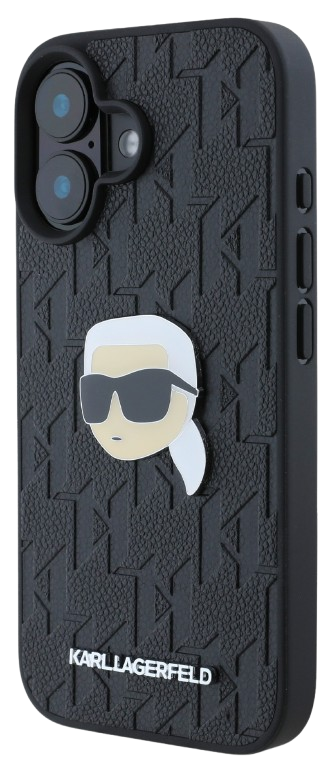 KARL LAGERFELD CARCASA CHOUPETTE PIN IPHONE 16 PLUS NEGRO (copia)