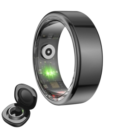 KSIX ANILLO INTELIGENTE SATURN TALLA M/10 NEGRO (copia)