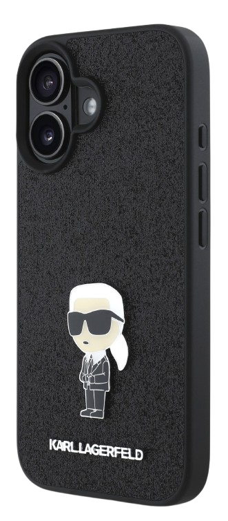 KARL LAGERFELD CARCASA CHOUPETTE HEAD IPHONE 16 NEGRO (copia)