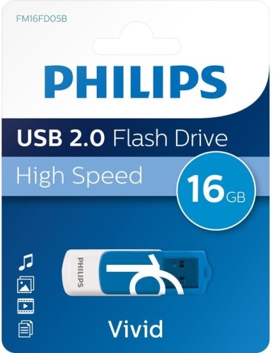 PHILIPS PENDRIVE SNOW 16GB USB FLASHDRIVE (copia)