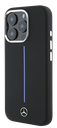 MERCEDES BENZ CARCASA MAGSAFE SILICONE STRIPE IPHONE 16 PRO MAX NEGRO (copia)