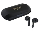 GUESS AURICULAR TWS METALLIC LOGO NEGRO