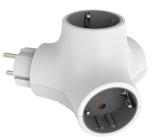 KSIX CARGADOR 1XUSBc 1USB 65W PD GAN BLANCO (copia)