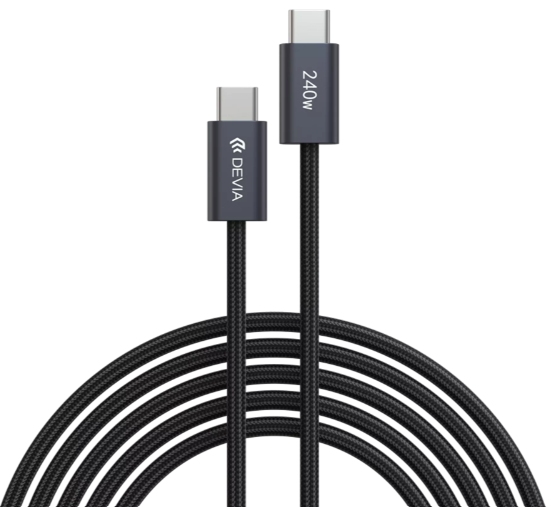 DEVIA CABLE EXTREME TIPO C - TIPO C PD 60W (copia)