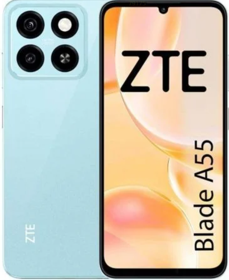 SMARTPHONE ZTE BLADE A55 4GB/ 64GB/ 6.75"/ NEGRO (copia)