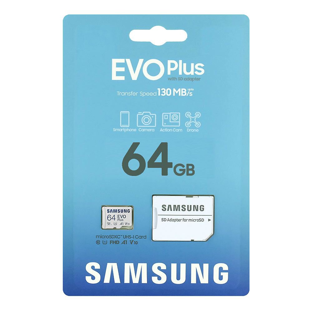 SAMSUNG TARJETA MICRO SD UHS-3 64GB CLASE 10 160Mbs