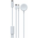 DEVIA CARGADOR INDUCCION APPLE WATCH/MOVIL/AIRPODS 3 EN 1 (copia)