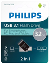 PHILIPS PENDRIVE 2 EN 1 USB + USBc 64GB NEGRO (copia)