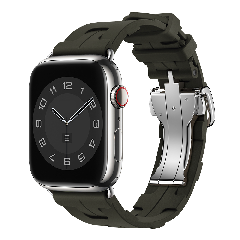 DEVIA CORREA SILICONE DELUXE APPLE WATCH 38/40/41mm GRIS (copia)