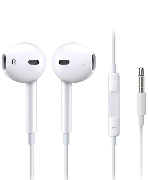 DEVIA auriculares con mando y micro blanco