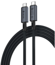 DEVIA CABLE EXTREME C-C 240W PD 40G BPS 8K 60Hz 1M NEGRO