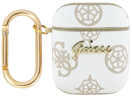 GUESS FUNDA 4G HOOK AIRPODS 1/2 NEGRO (copia)