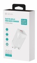 DEVIA CARGADOR EXTREME PD 65W USBa + USBc BLANCO