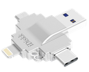 IDISKK LECTOR 4 EN 1 USB/USB-C/LIGHTNING/MICRO USB 32GB (copia)