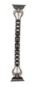 DEVIA CORREA DIAMOND APPLE WATCH 42/44mm NEGRO