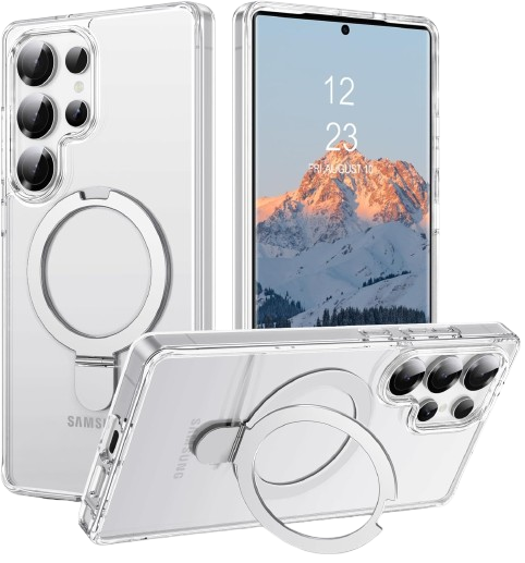 DEVIA CARCASA CLEAN MAGNETIC CON BRACKET SAMSUNG S25