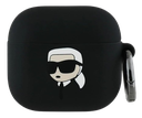 KARL LAGERFELD FUNDA K&C HEAD PIN AIRPODS 4 NEGRO (copia)