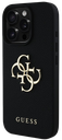 GUESS CARCASA GRAINED 4G IPHONE 16 PRO NEGRO (copia)