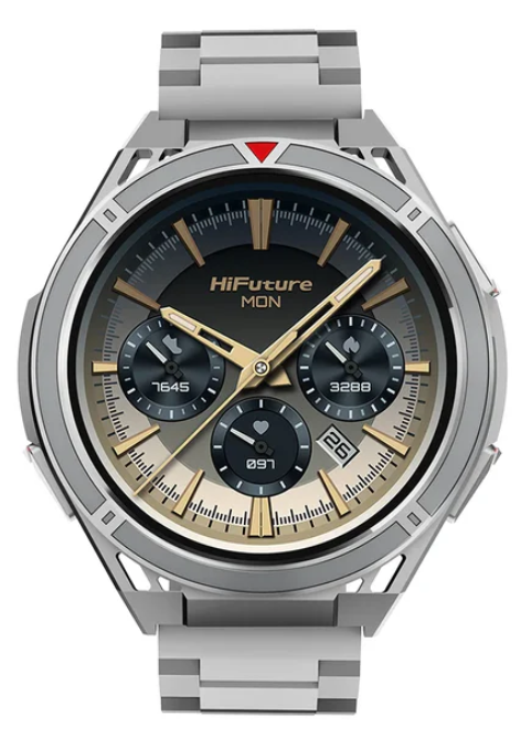 HIFUTURE SMARTWATCH ACTIVE PLATA/ROJO