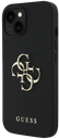 GUESS CARCASA GRAINED 4G IPHONE 14 NEGRO