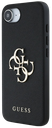 GUESS CARCASA GRAINED 4G IPHONE 16e NEGRO