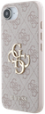 GUESS CARCASA 4G LOGO IPHONE 16e GRIS (copia)