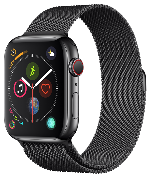 DEVIA correa metalica MILANESE Apple watch 38/40mm NEGRO