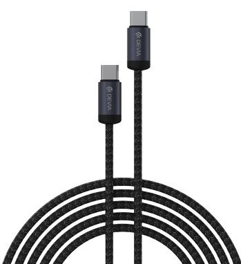 DEVIA CABLE GRACIOUS USB A - LIGHTNING 2.4A 2m NEGRO (copia)