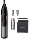 PHILIPS PERFILADOR DE NARIZ 3650 A PILAS + 3 ACCESORIOS (copia)