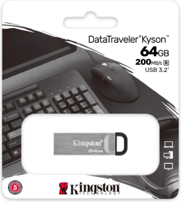 KINGSTON PENDRIVE KYSON 32GB USB 3.2 (copia)