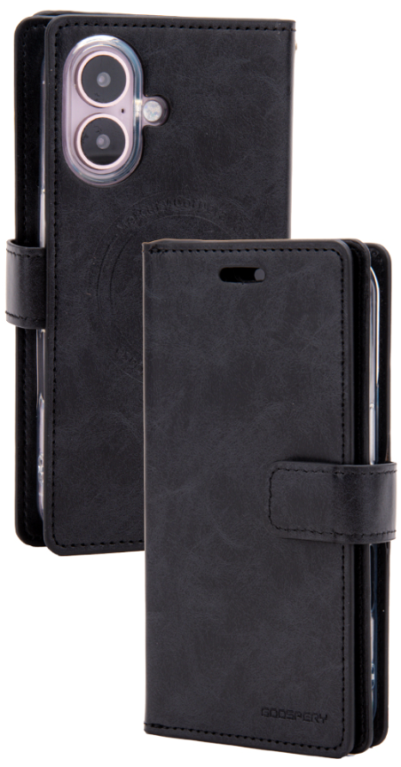 GOOSPERY FUNDA MANSOOR MAGSAFE IPHONE 16 NEGRO (copia)