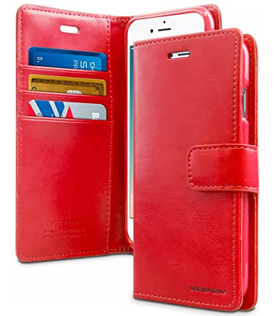 GOOSPERY FUNDA BLUEMOON DIARY IPHONE 16 PRO ROJO (copia)