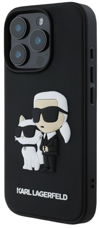 KARL LAGERFELD CARCASA 3D RUBBER CHOUPETTE IPHONE 15 PRO MAX (copia)