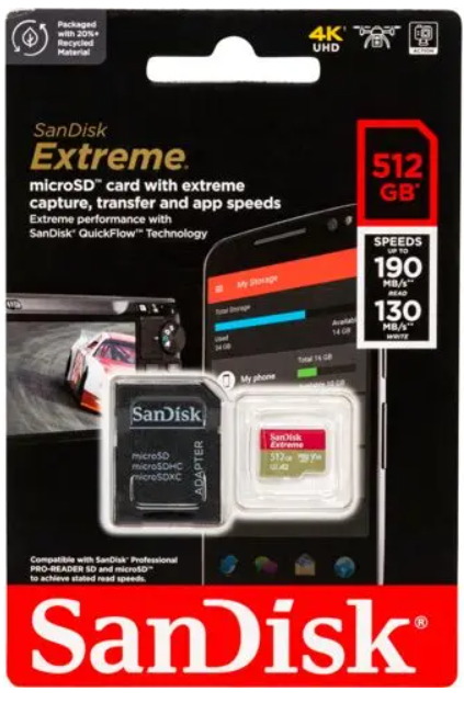 SANDISK EXTREME PRO MICRO SDXC 512GB (copia)