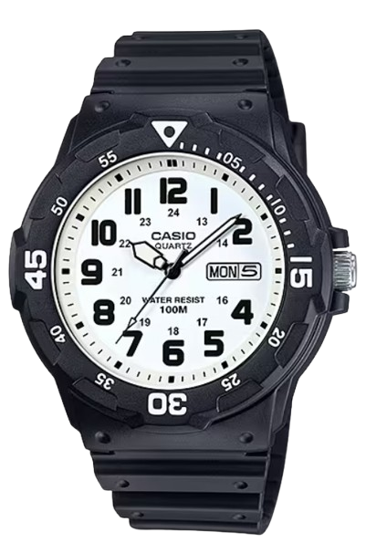 CASIO RELOJ MRW-200H-7BVDF NEGRO / BLANCO