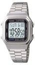 CASIO RELOJ A-178WA-1ADF ILLUMINATOR RETRO PLATA