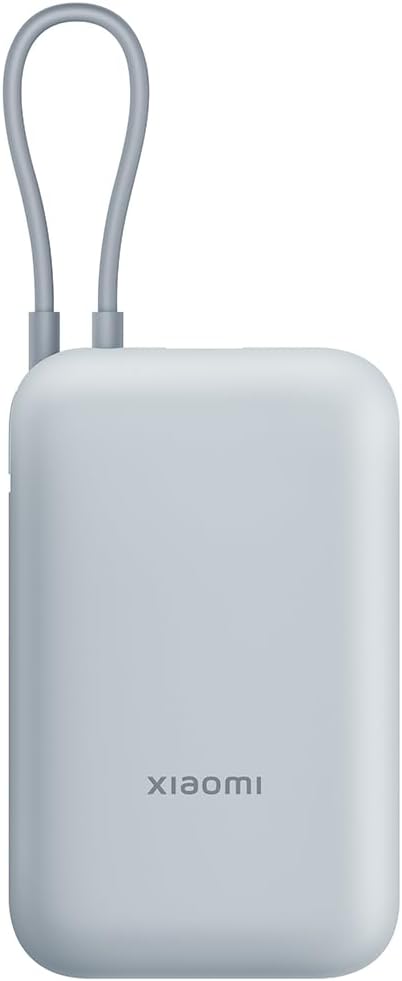 XIAOMI BATERIA AUXILIAR 10000mAh/ 22.5W/ CABLE INTEGRADO AZUL