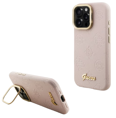 GUESS CARCASA 4G SOPORTE CAMARA IPHONE 16 PRO MAX NEGRO (copia)