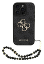 GUESS CARCASA 4G STRAP IPHONE 14 NEGRO (copia)