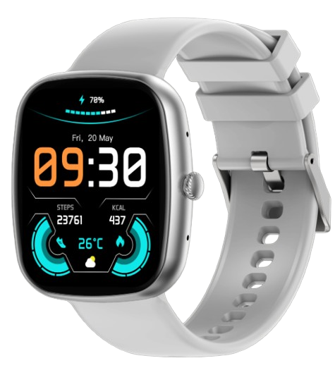 DEVIA SMARTWATCH WT5 PLATA