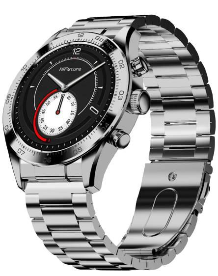 HIFUTURE SMARTWATCH ACTIVE PLATA/ROJO