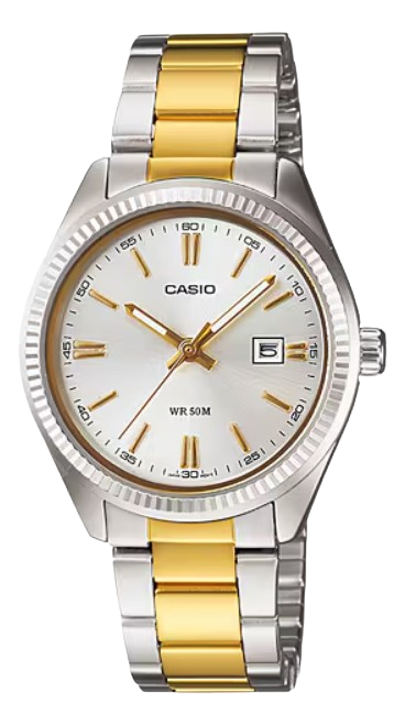 CASIO RELOJ TIMELESS COLLECTION ESFERA AZUL HIELO/ CUARZO