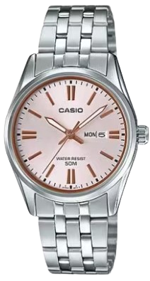 CASIO RELOJ TIMELESS COLLECTION ESFERA AZUL HIELO/ CUARZO