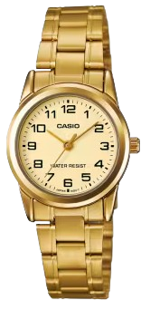 CASIO RELOJ LTP-V001G-9B DORADO