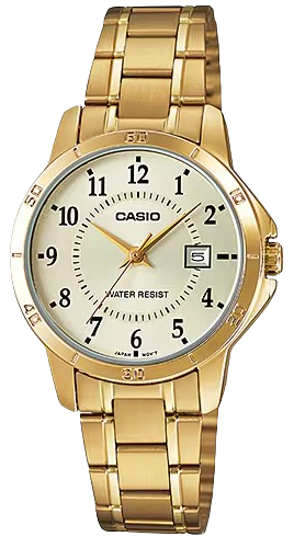 CASIO RELOJ LTPV-004G-9B DORADO