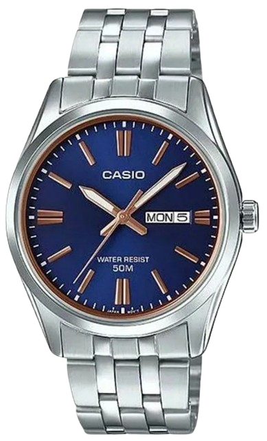 CASIO RELOJ TIMELESS COLLECTION ESFERA AZUL HIELO/ CUARZO
