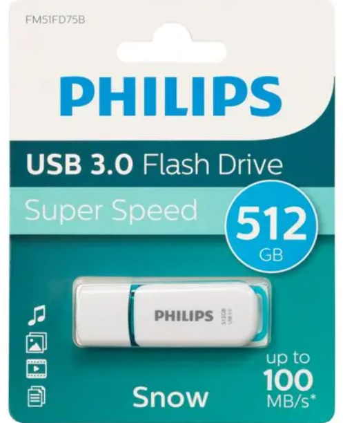 PHILIPS PENDRIVE SNOW 8GB (copia)
