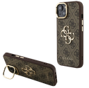 GUESS CARCASA GRAINED 4G SOPORTE CAMARA IPHONE 13 ROSA (copia)