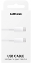 SAMSUNG CABLE 100W TIPO C - TIPO C 1m. BLANCO